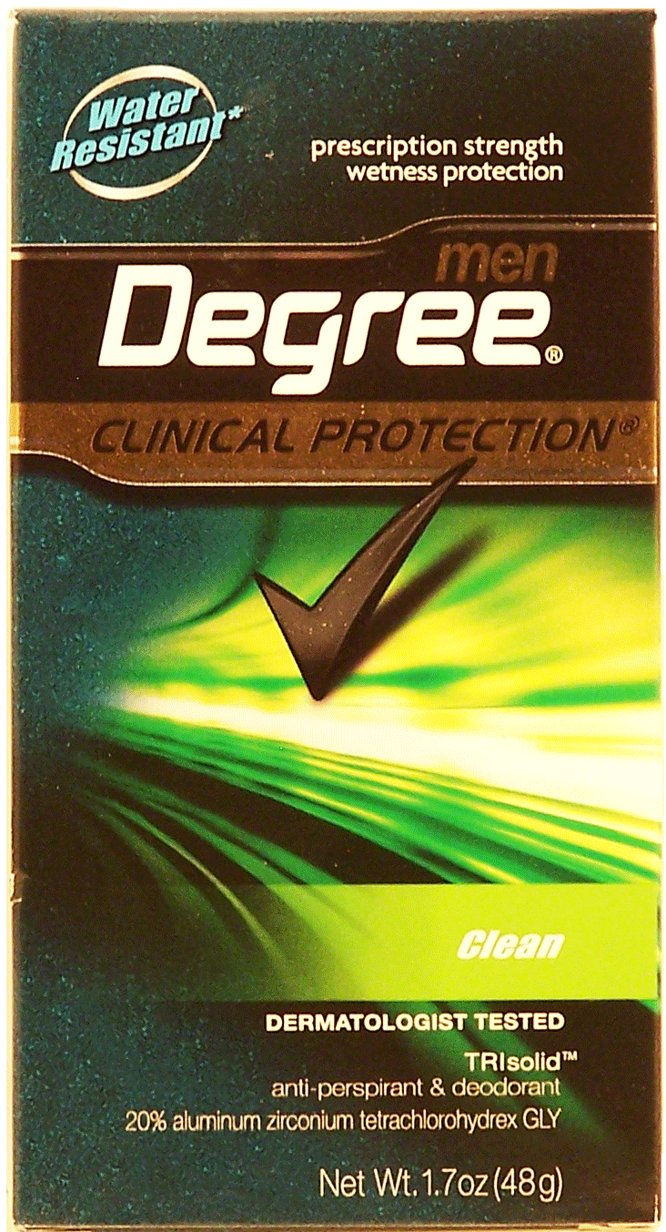 Degree&nbsp;Anti-Perspirant & Deodorant&nbsp;Men Clinical Protection Clean Full-Size Picture